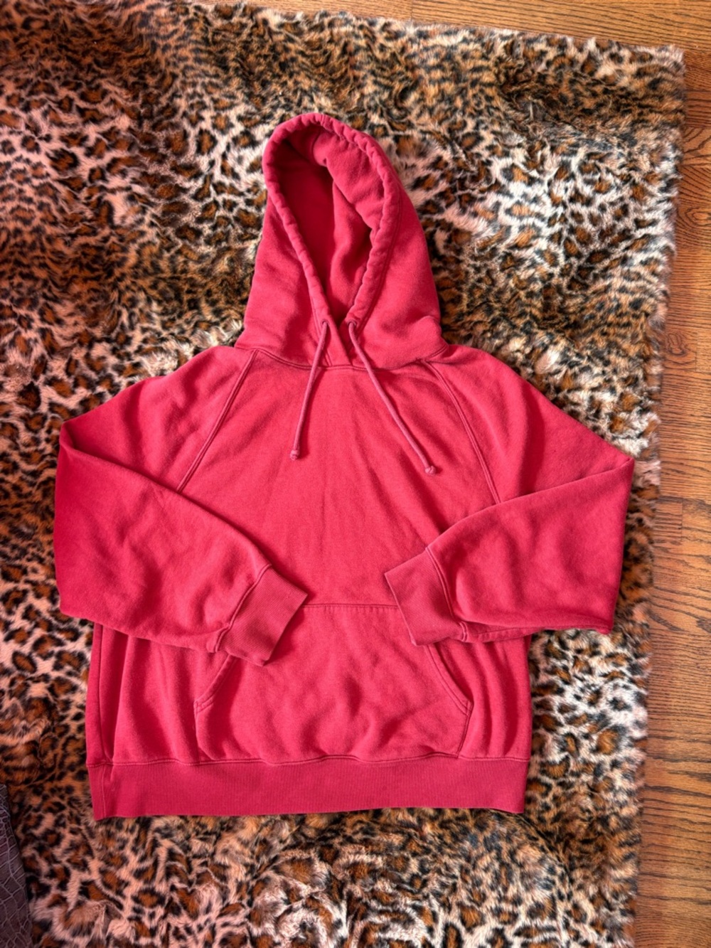 Old Navy Red Hoodie Sweatshirt